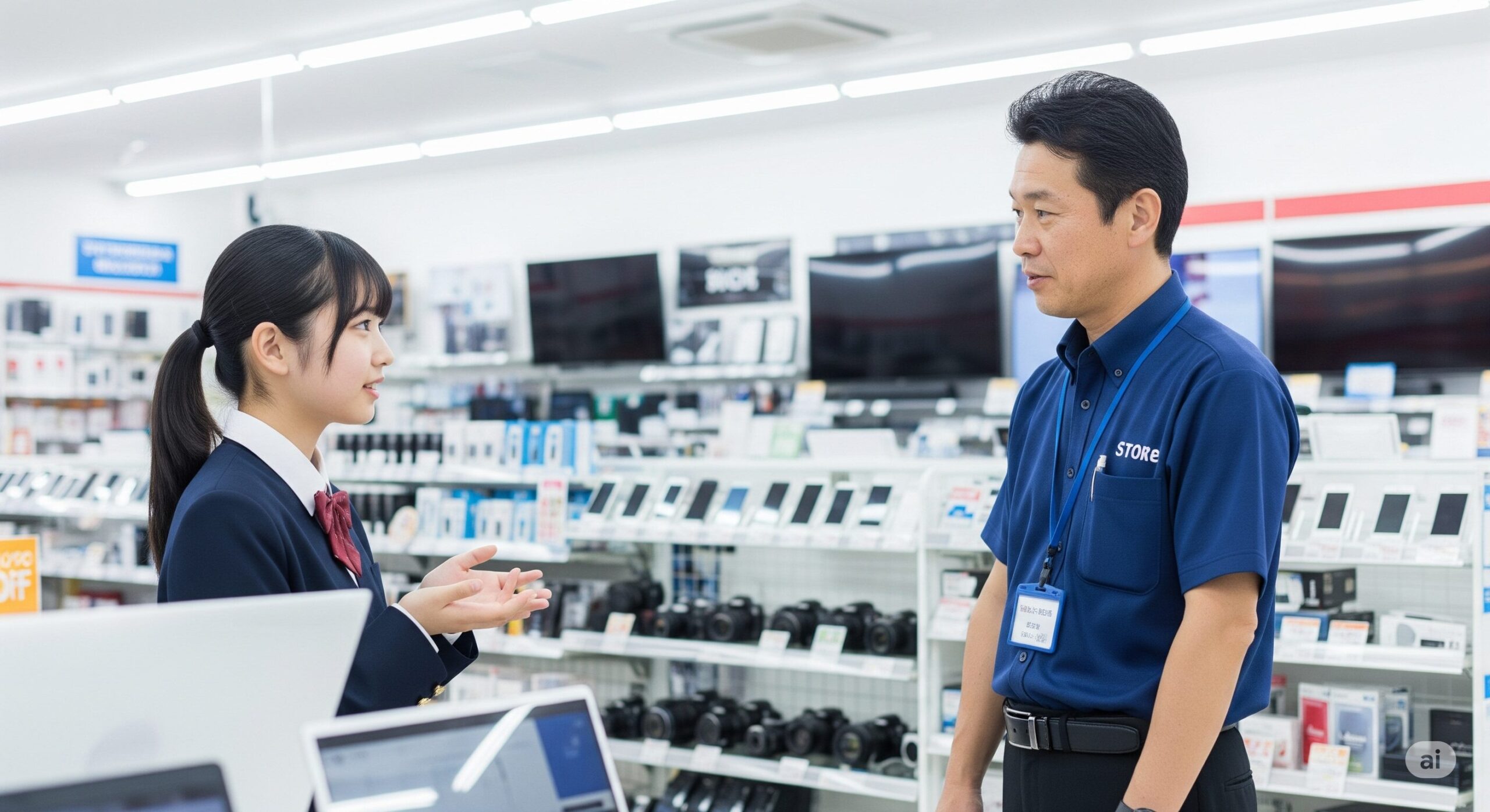 【まさか！】家電量販店で学生が値引き交渉を成功させる秘訣