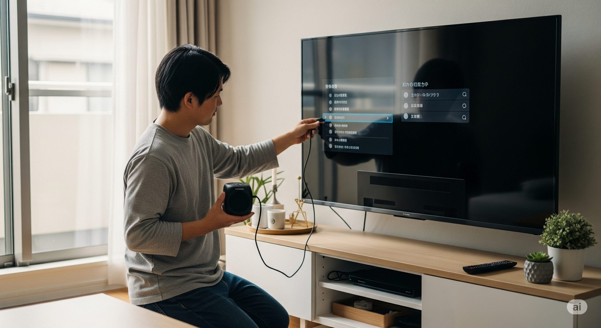 テレビの音声をブルートゥースで聞く方法！ワイヤレスで快適に