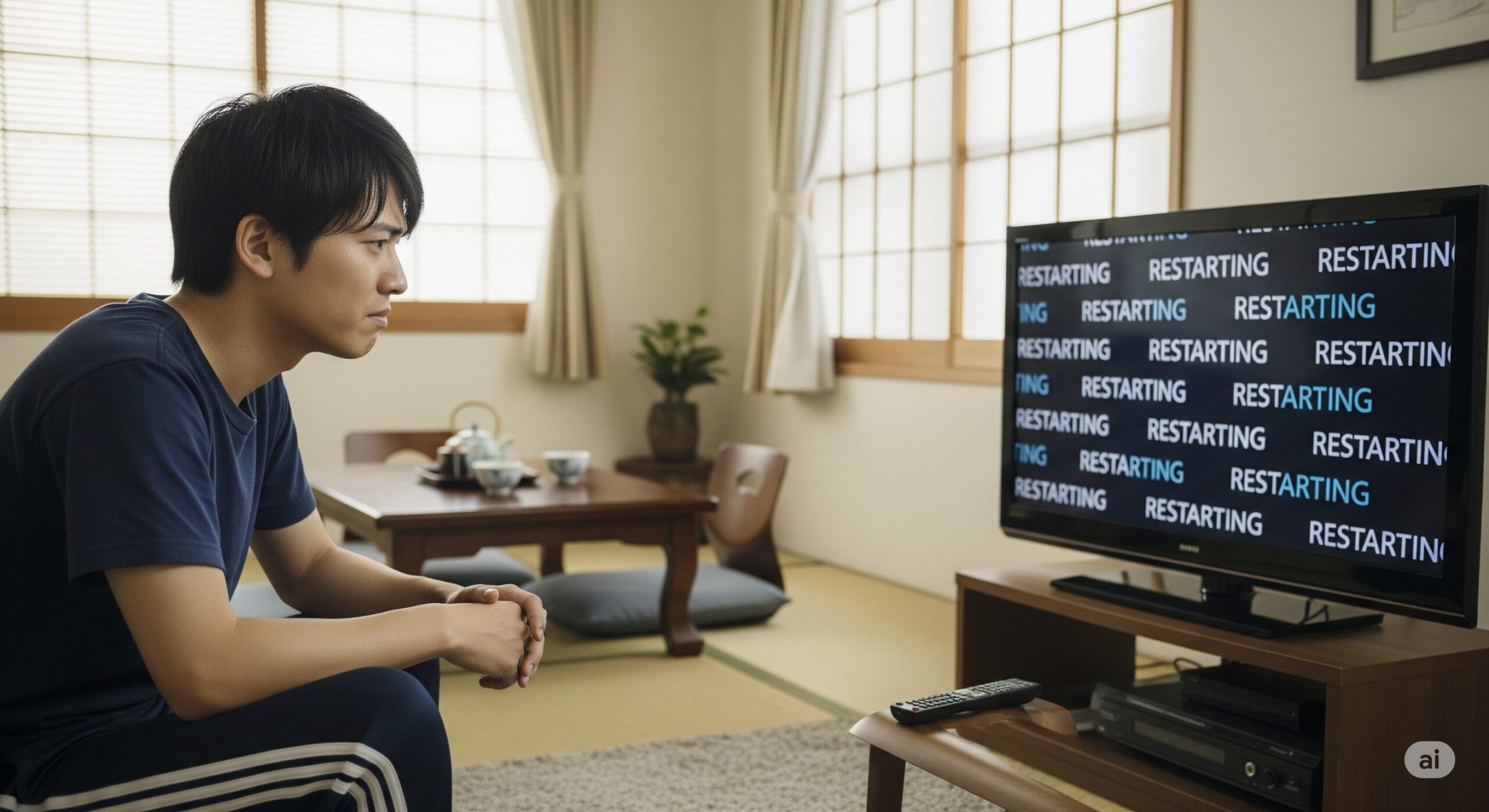 【解決】テレビが再起動を繰り返す原因と5つの対処法を徹底解説