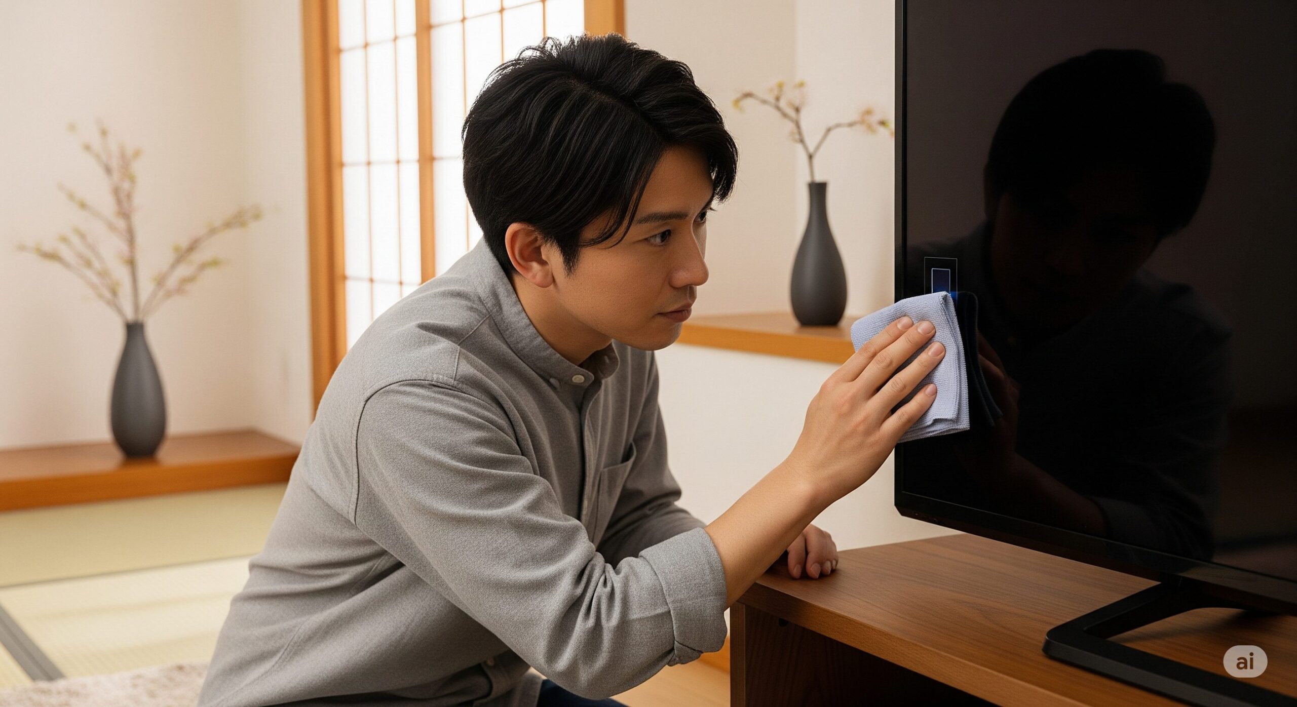 テレビの受光部の掃除でリモコン復活！5つの簡単ステップ