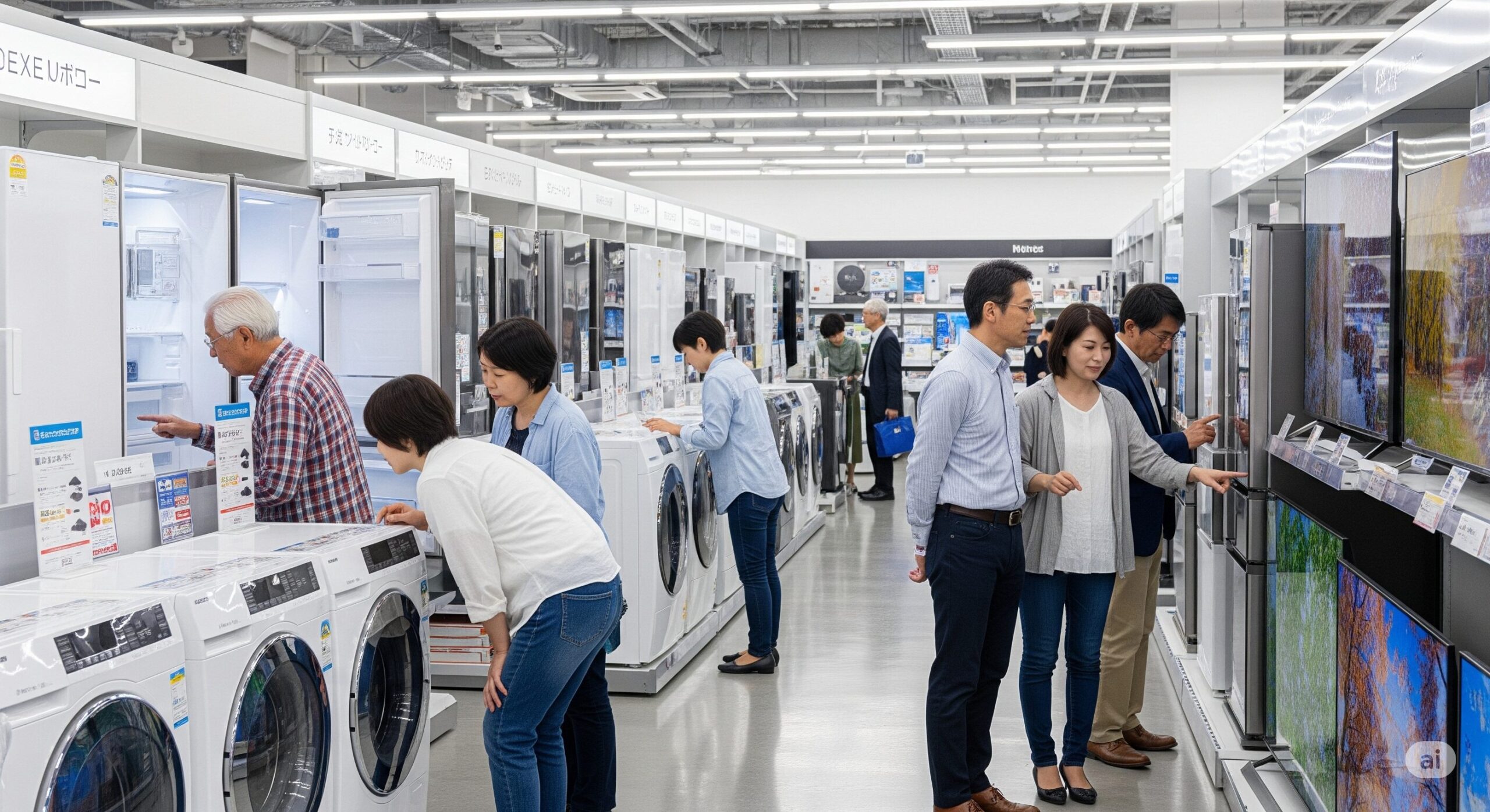 家電を買うならどこがいい？どこで買うのがおすすめ？どこが安い？
