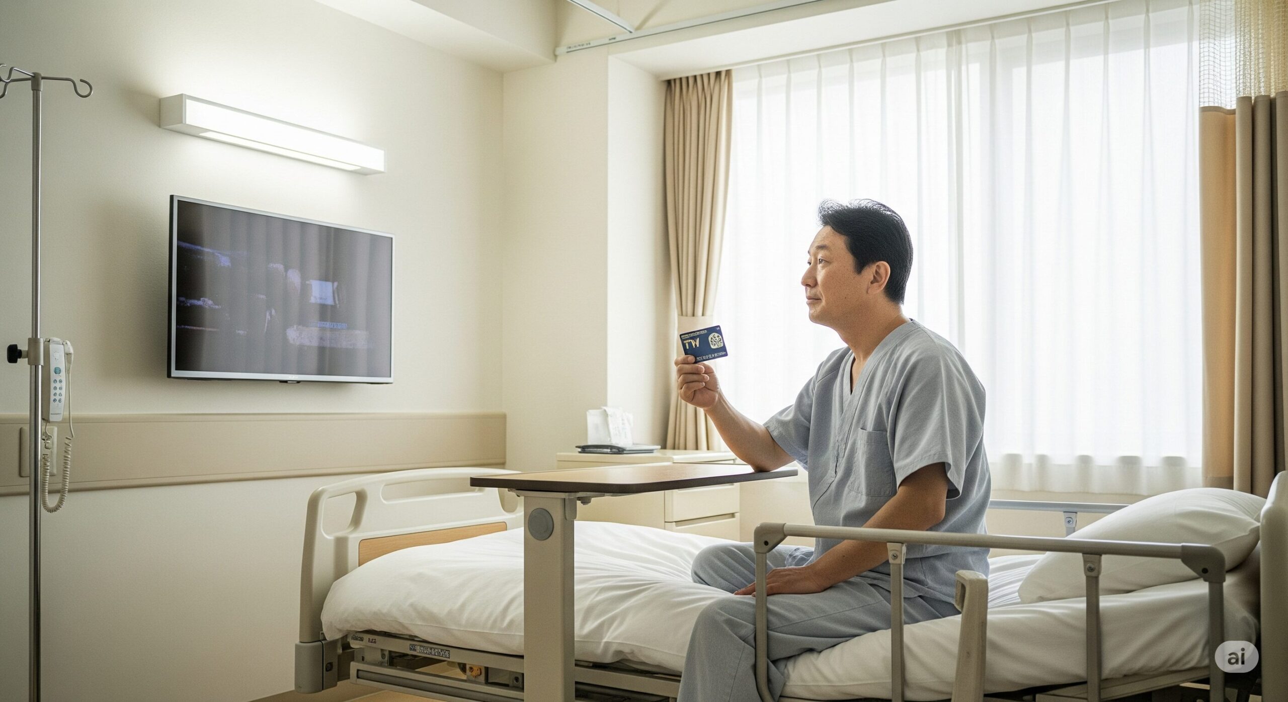 病院のテレビカードの裏技！得する賢い使い方と快適な入院生活の秘訣