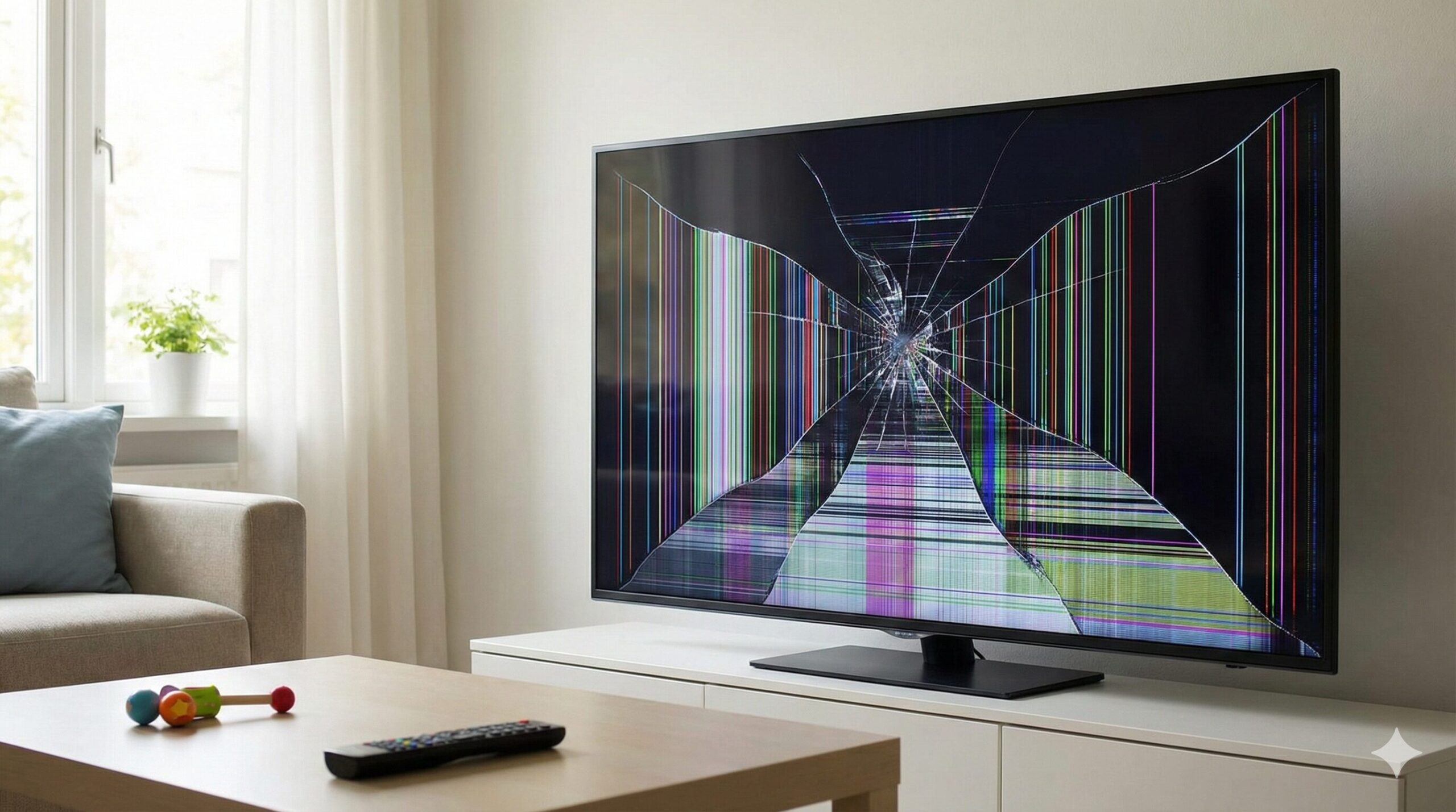 テレビの液晶割れの修理代は安い？メーカー別の値段相場