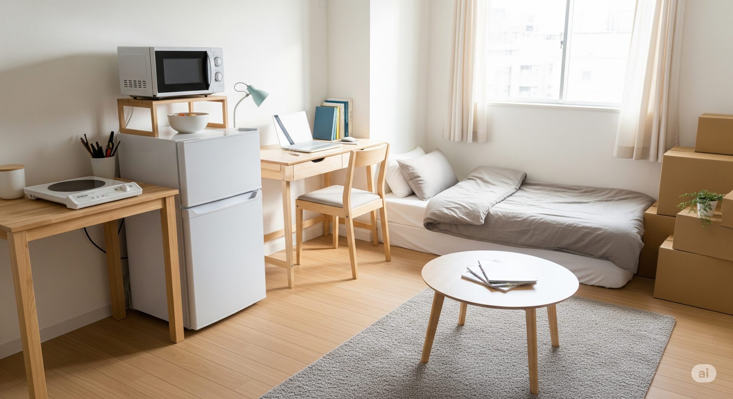 大学生の一人暮らし！家具・家電の費用一覧