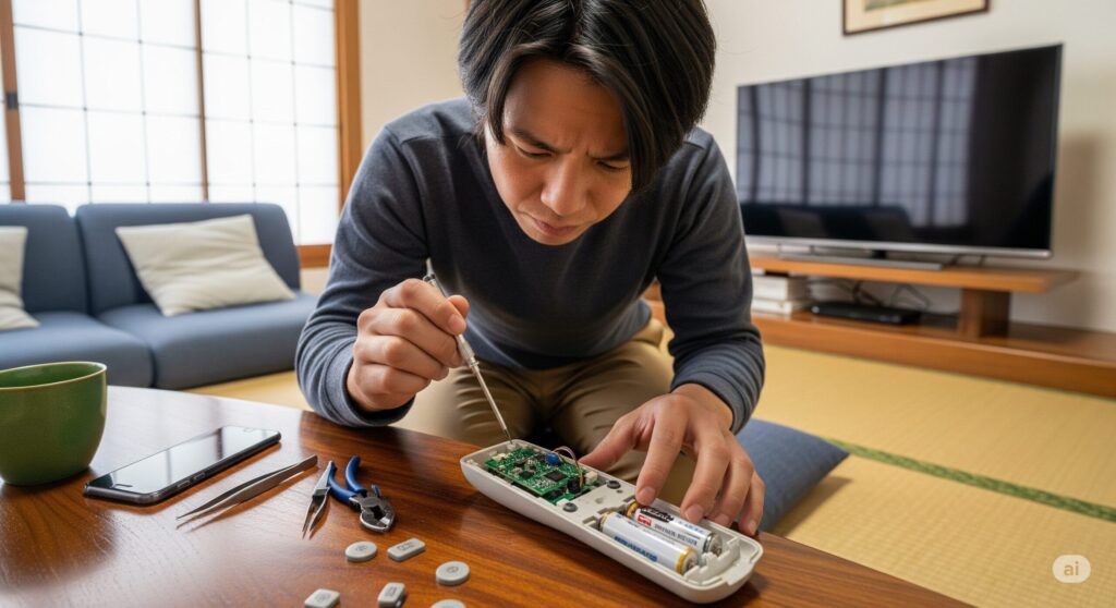 テレビのリモコンが電源以外反応しない原因と対処法を徹底解説！