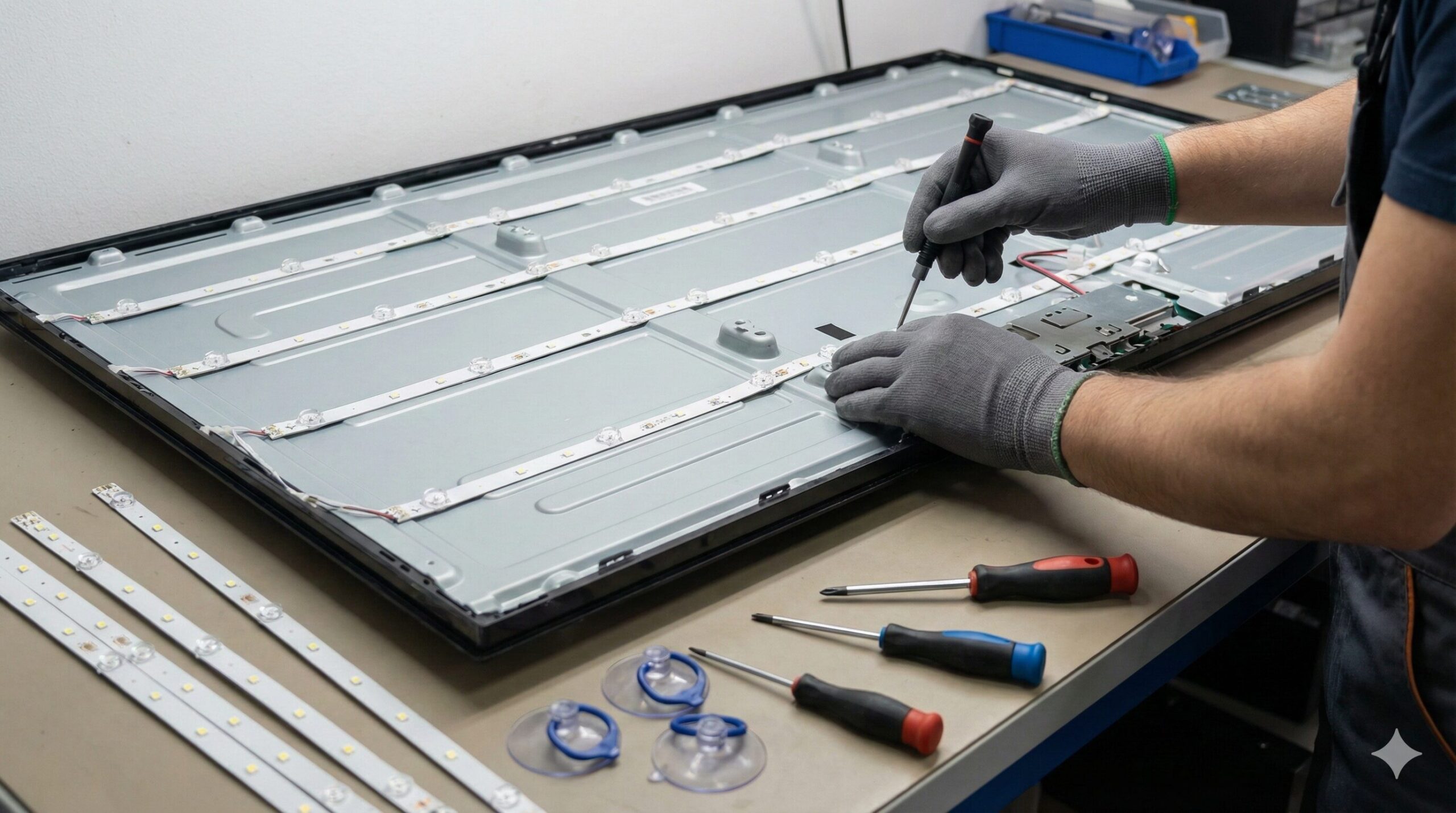 テレビのバックライト交換・修理を自分でやる方法と費用・リスク