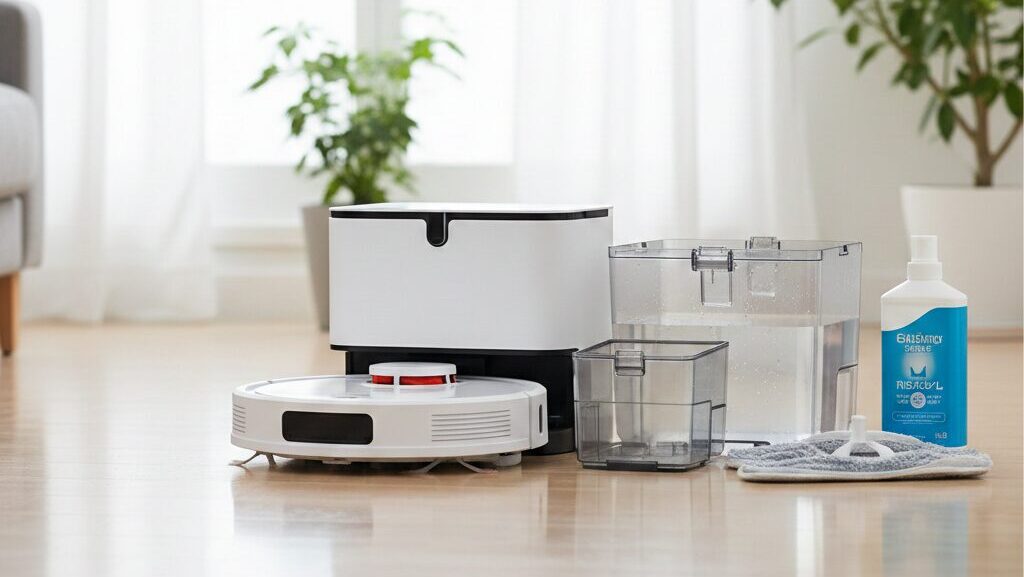 ロボット掃除機の水拭きがカビ臭い！汚水タンクの悪臭対策と洗浄法