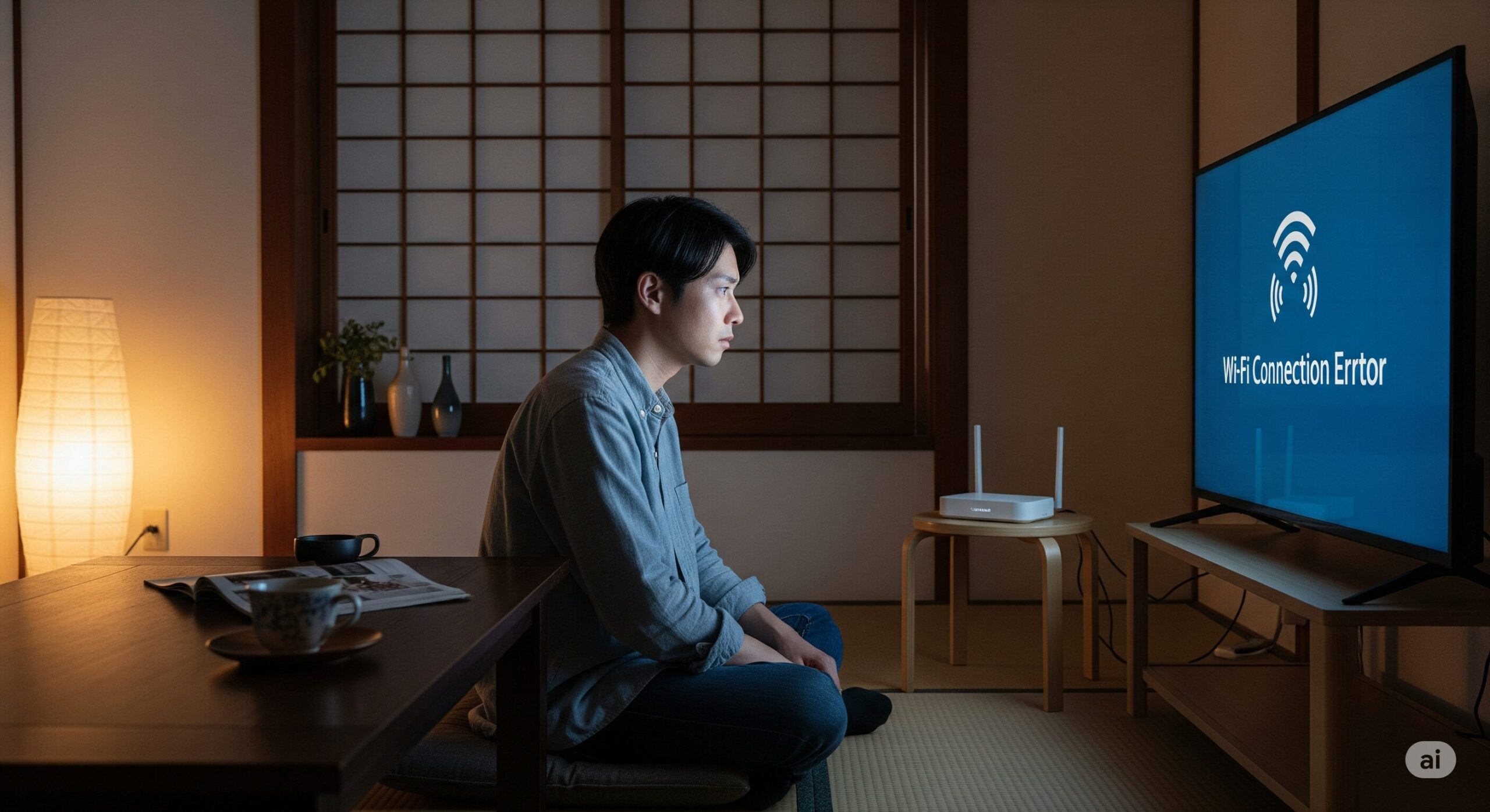 Wi-Fiがテレビだけ繋がらない！5つの原因と今すぐできる対処法
