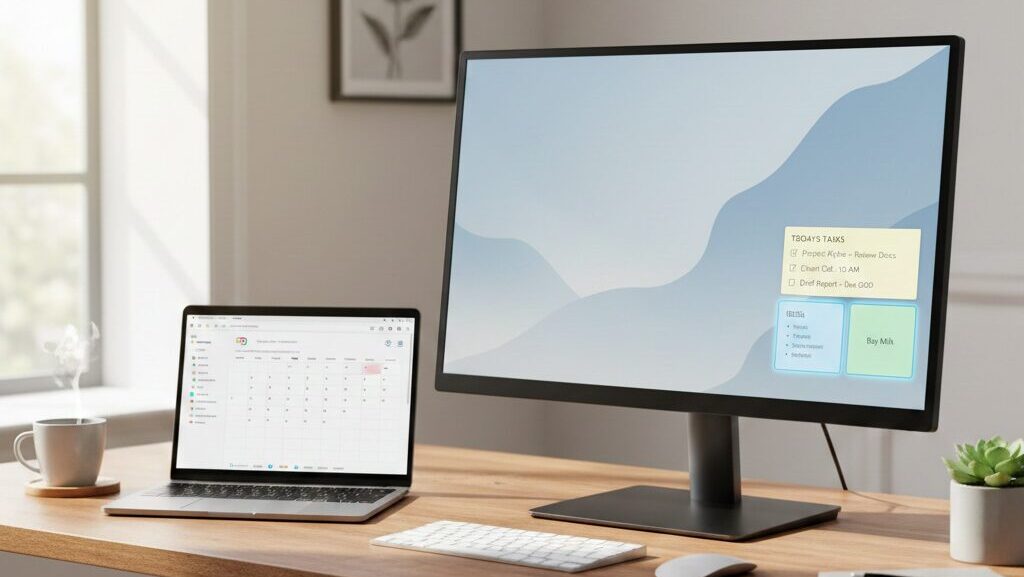 デスクトップにToDoリストを常に表示！PC作業が劇的に捗る5つの方法