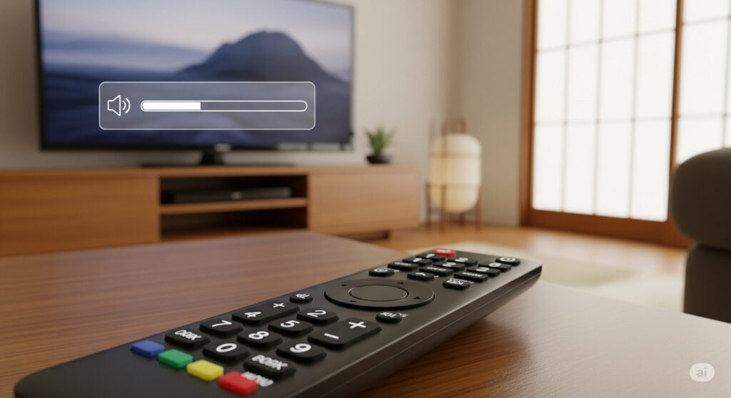 テレビのリモコンの音量だけ効かない原因と解決策を徹底解説！