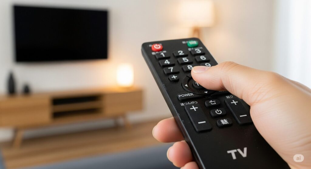 テレビリモコンの一部のボタンが反応しない原因と対処法を徹底解説