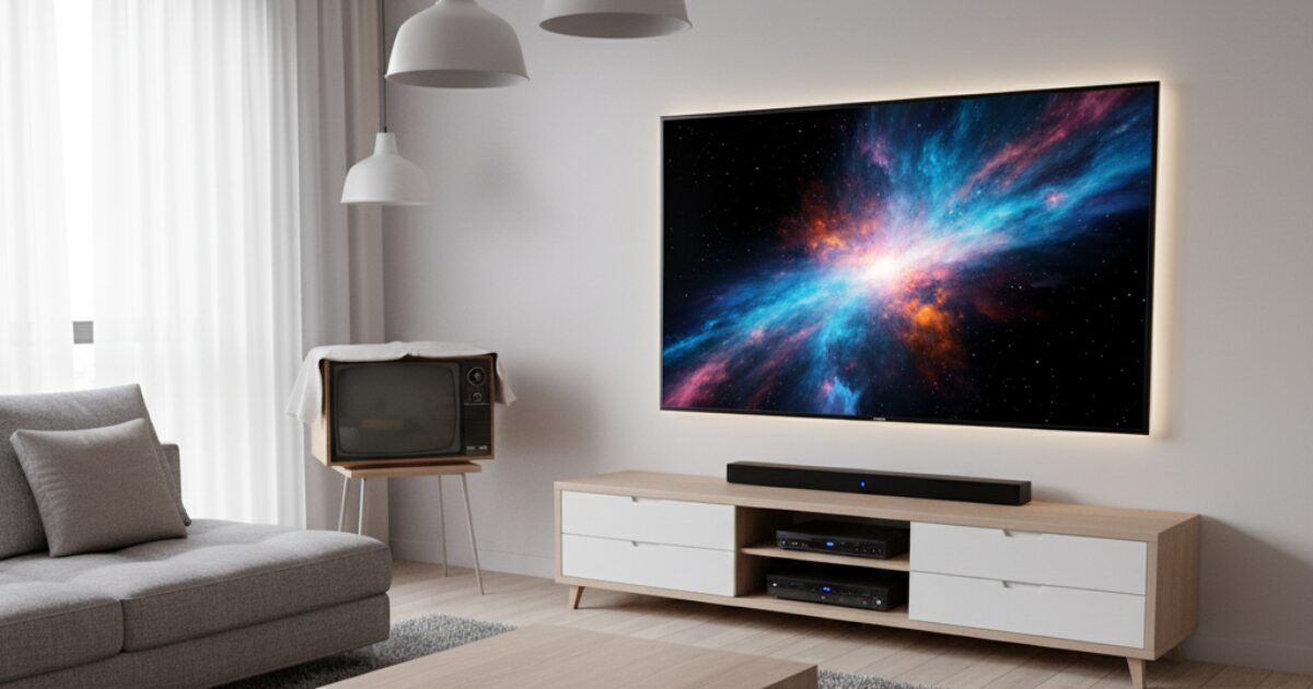 テレビの大きさの平均は？部屋別サイズ早見表と寸法の測り方