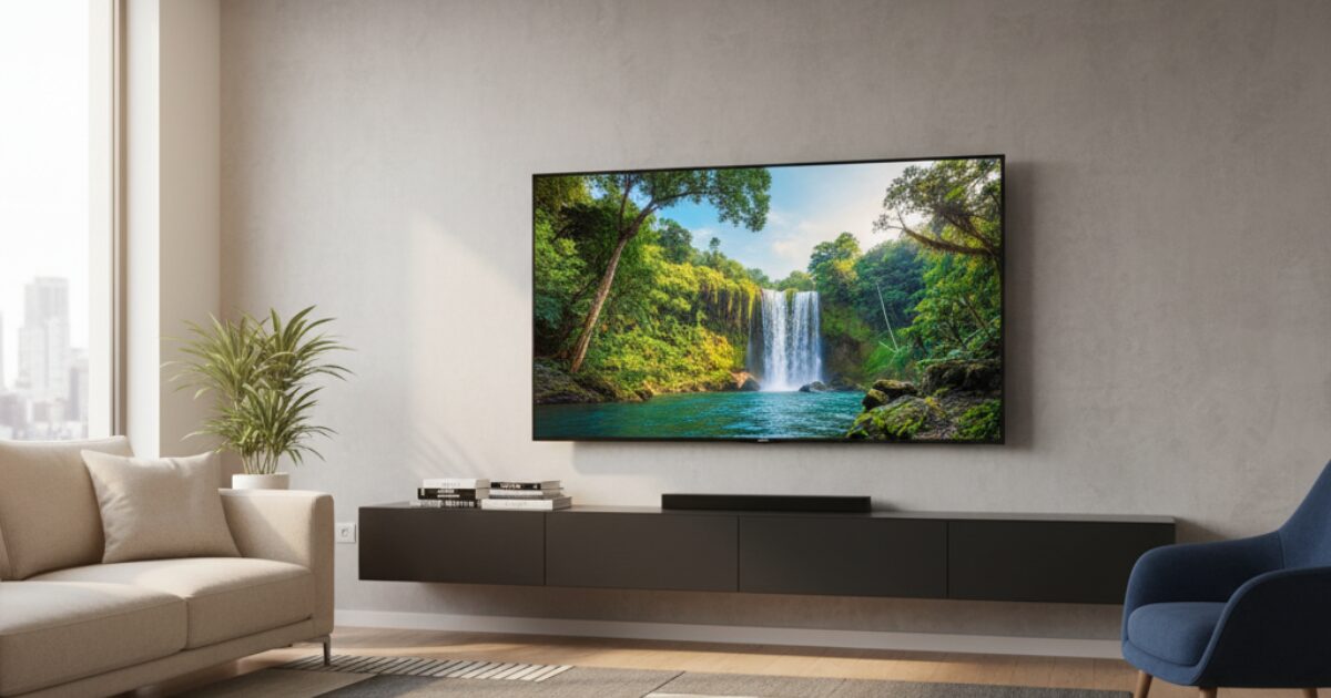 4本足テレビの転倒防止には結束バンドが最強！賃貸OKの100均地震対策