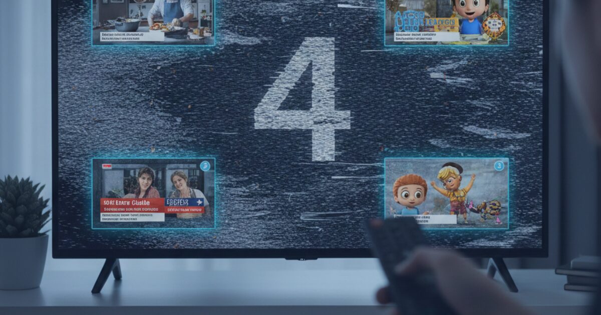 テレビの4チャンネルだけ映らない原因と5分で直る対処法