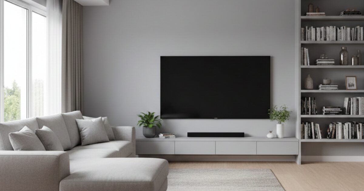 65インチテレビに必要な部屋の大きさは？6畳・8畳の配置実例と視聴距離の正解