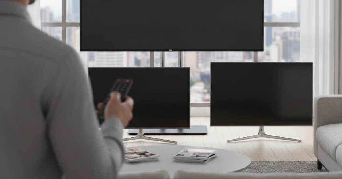 14・16・21・22インチテレビの大きさは何センチ？後悔しない選び方