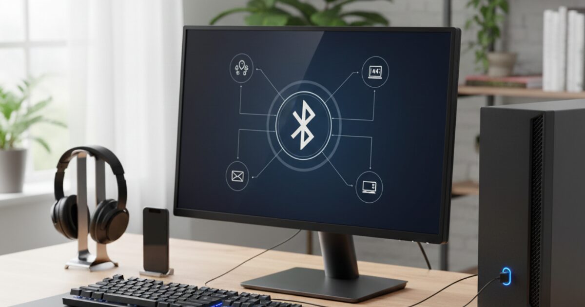 パソコンにブルートゥース機能を後付け！内蔵と外付けの違いは？おすすめ3選も紹介