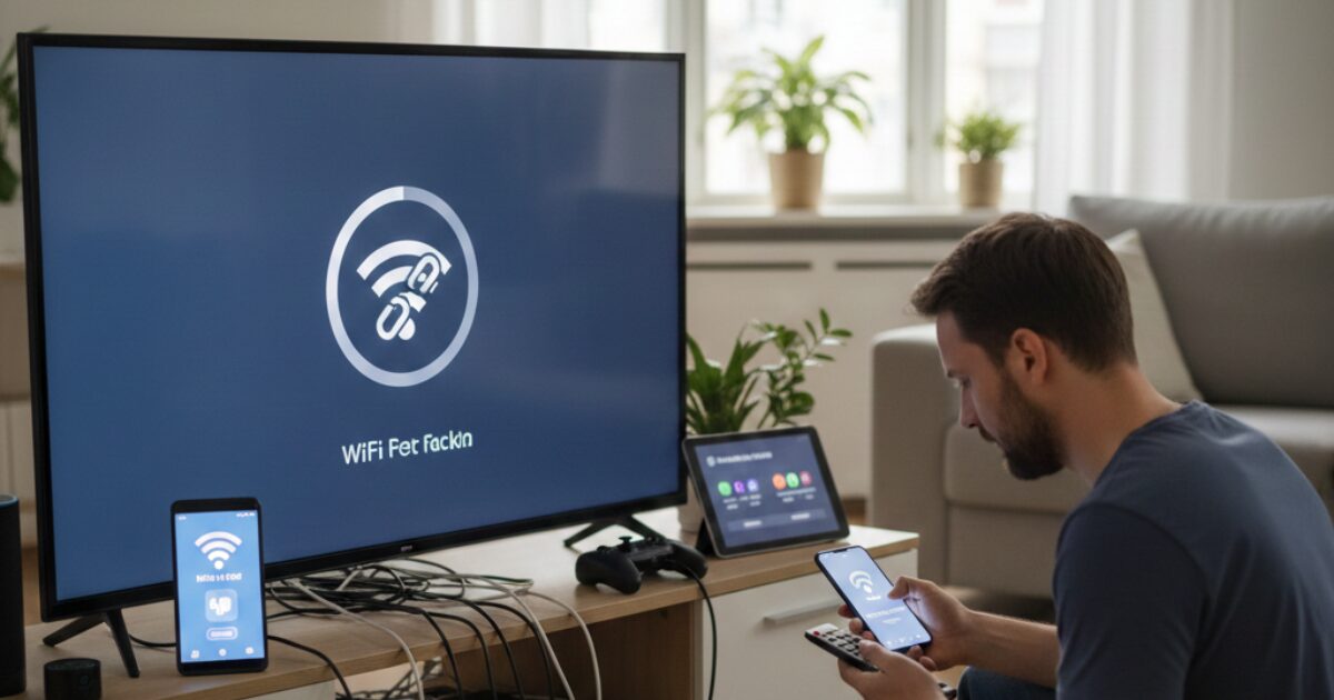 即解決！Wi-Fiがテレビだけ繋がらない5つの原因とメーカー別の対処法
