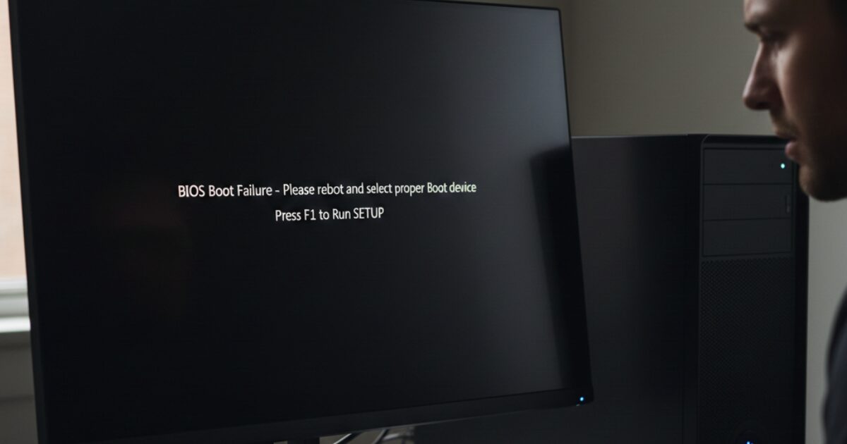 パソコンが起動しないけど画面はつく原因と対処法10選