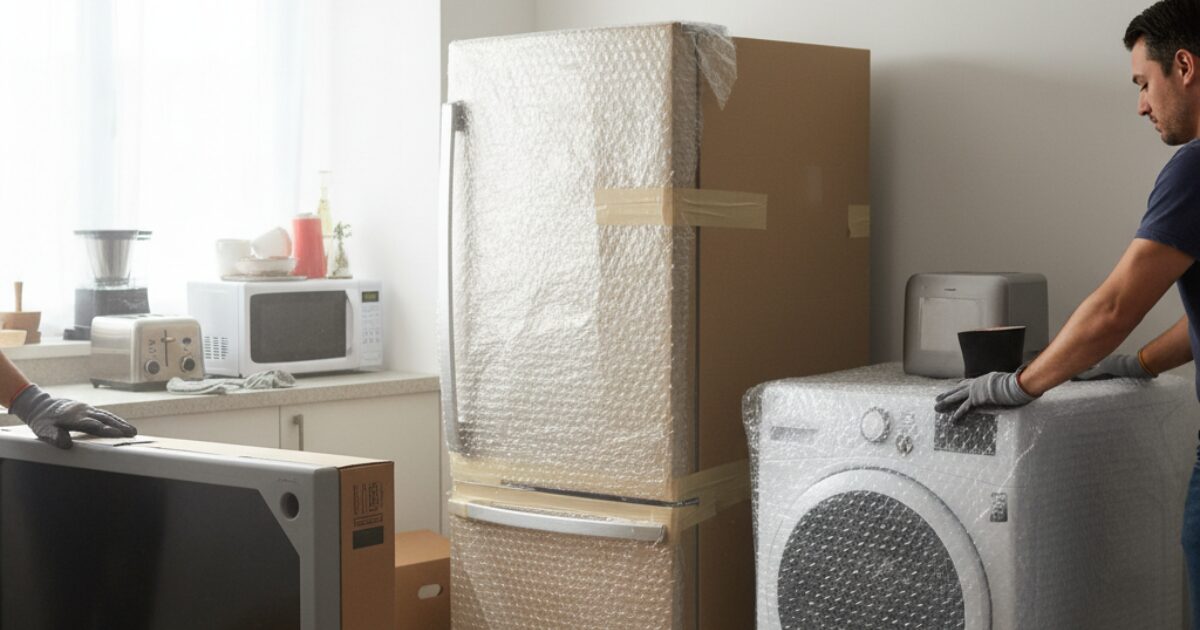 引っ越し準備で家電はどこまで梱包が必要？箱なし時の対処法とリスト