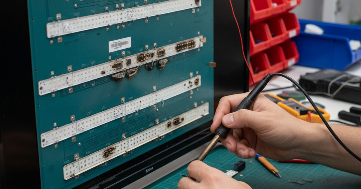 テレビのバックライトの修理費用・値段は？自分で交換する方法や寿命を解説