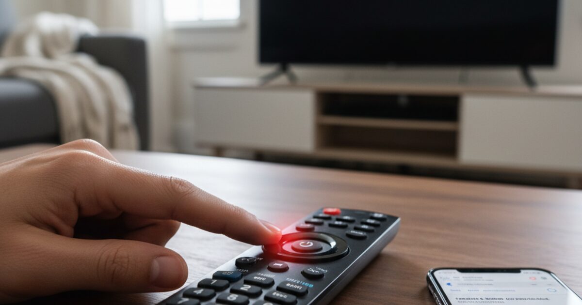 テレビリモコンの電源ボタンだけ反応しない！3秒診断と5つの対処法