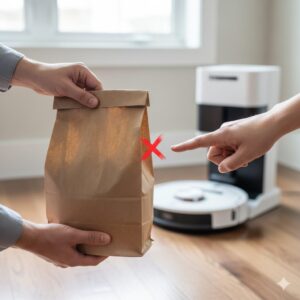 ルンバの紙パックは再利用できる？【結論】