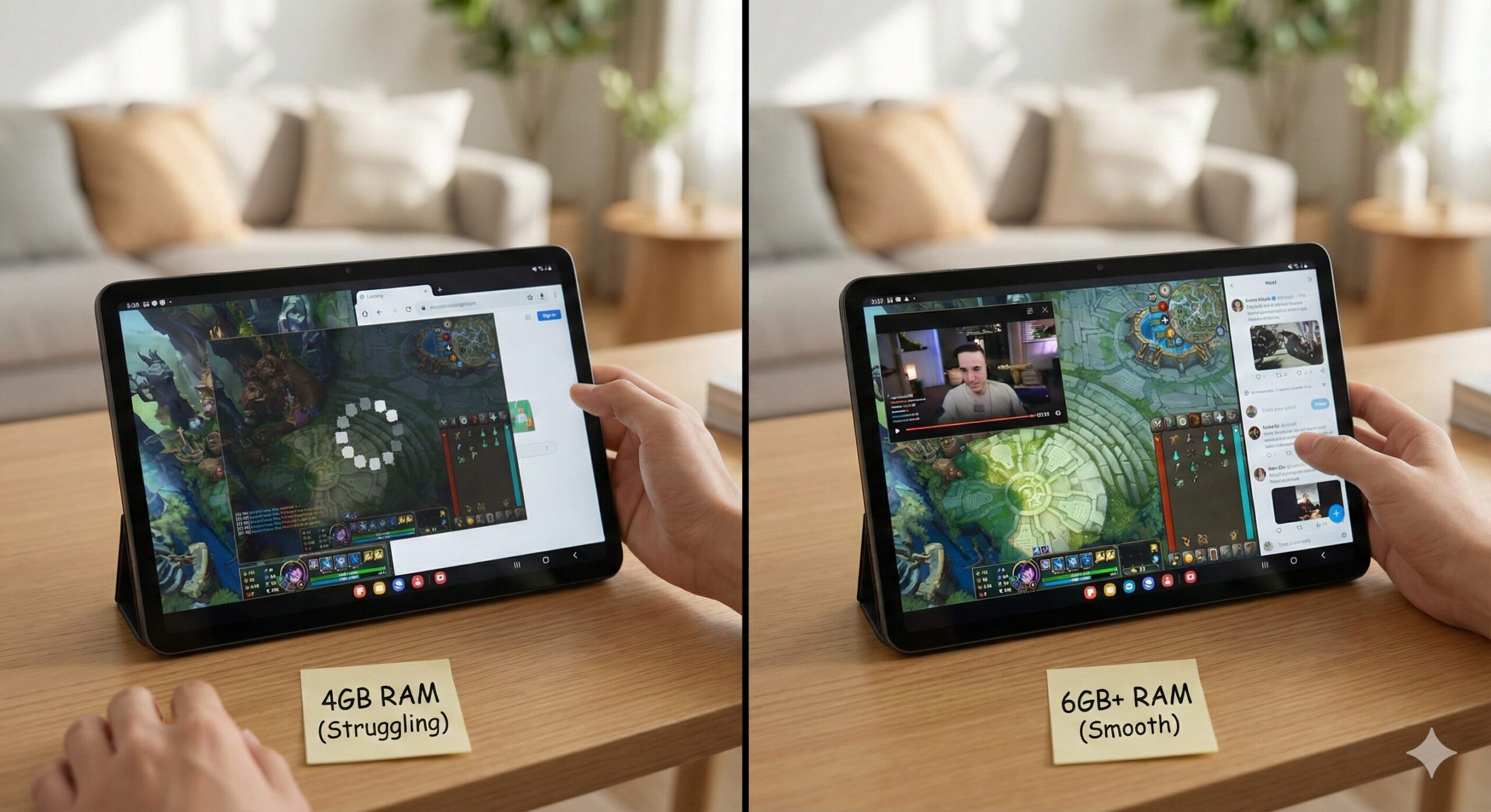 タブレットのメモリは4GBじゃ足りない？6GBとの違いと後悔しない選び方