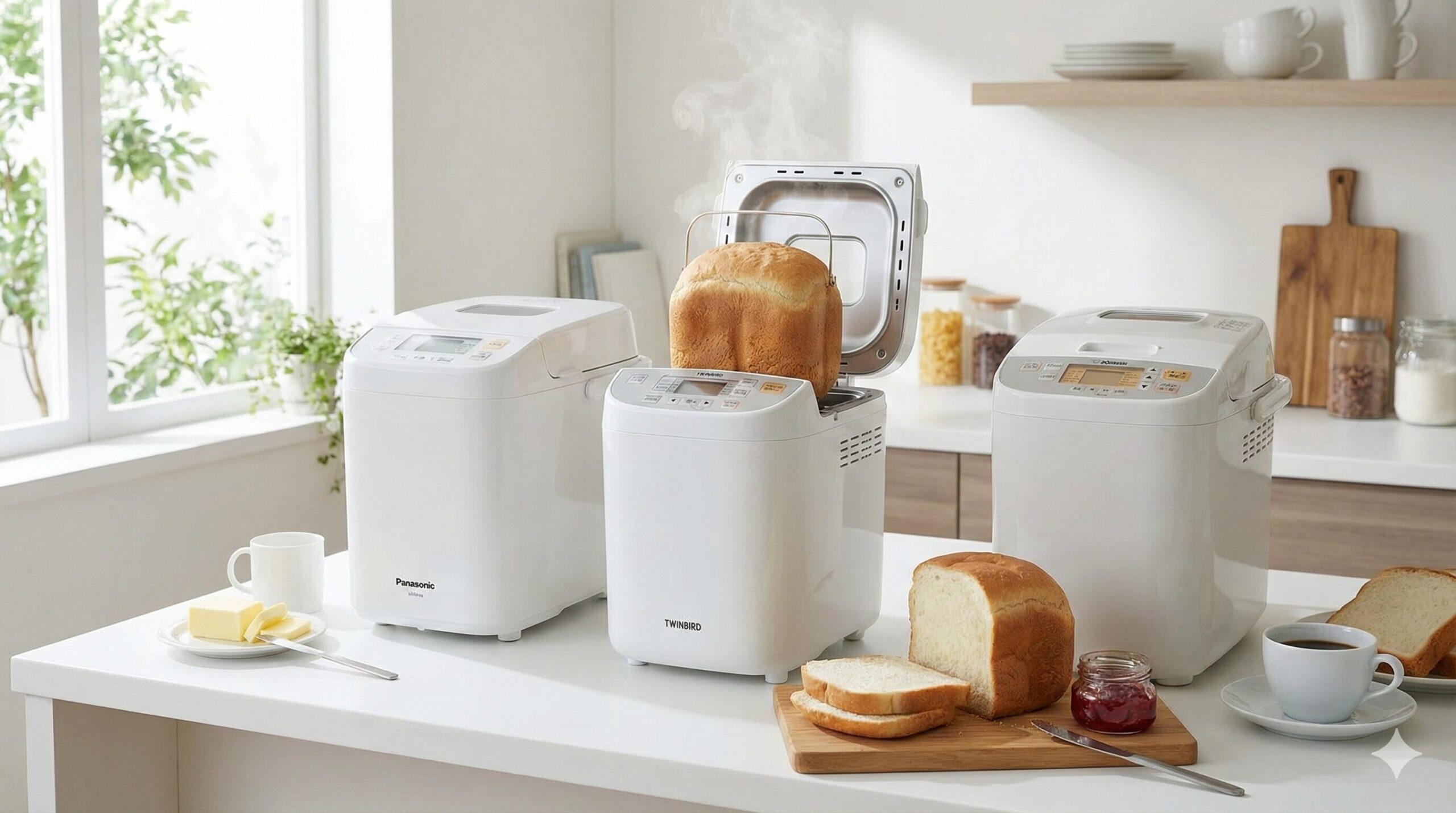 ホームベーカリーのおすすめランキングTOP3！人気メーカーを徹底比較