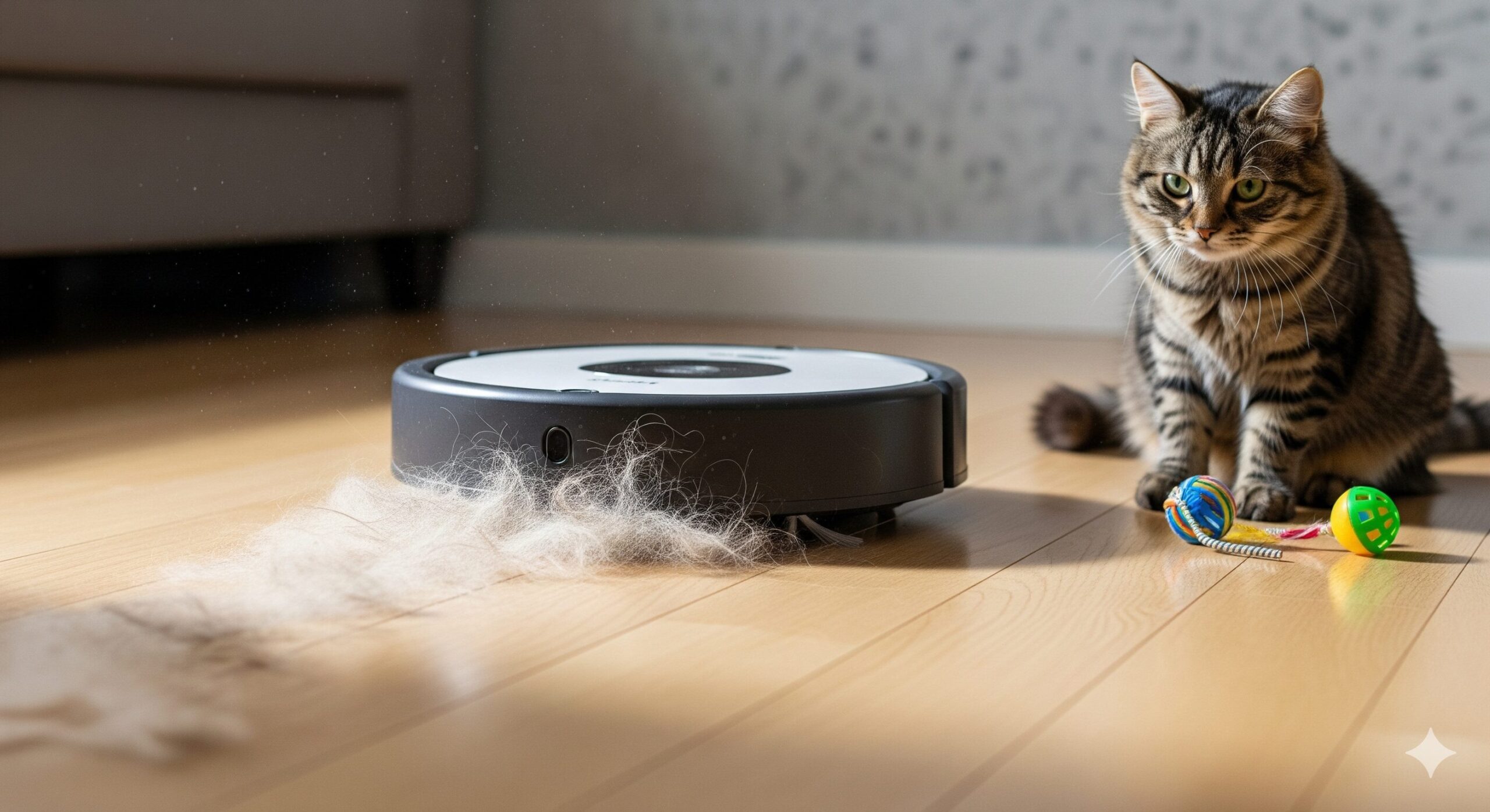 ルンバで猫の毛問題は解決できる？選び方と注意点