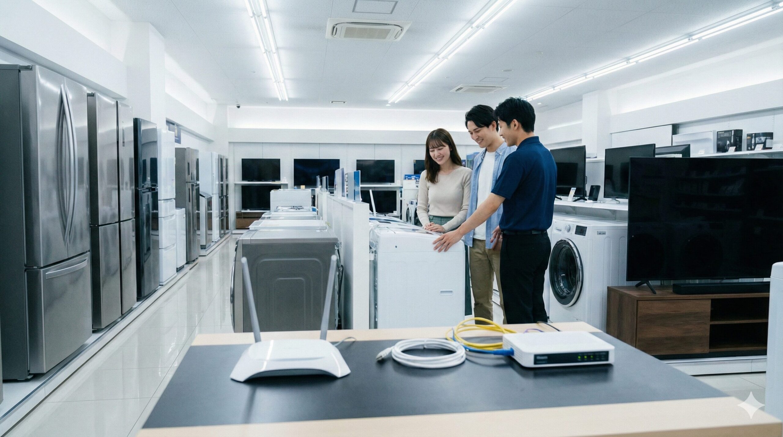 エディオンで光回線を契約すると家電が値引き！最大4万円還元の条件と解約の罠