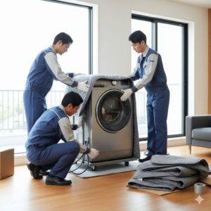 希望の場所への設置までが標準サービス