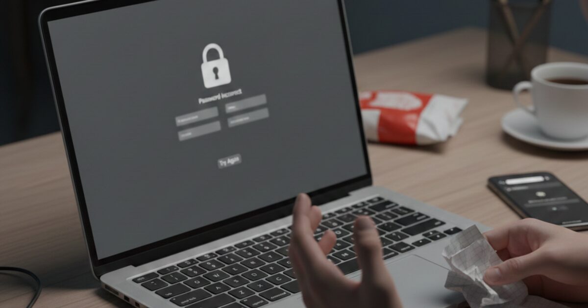 ノートパソコンのパスワードを忘れた！初期化とデータ救出の全手順