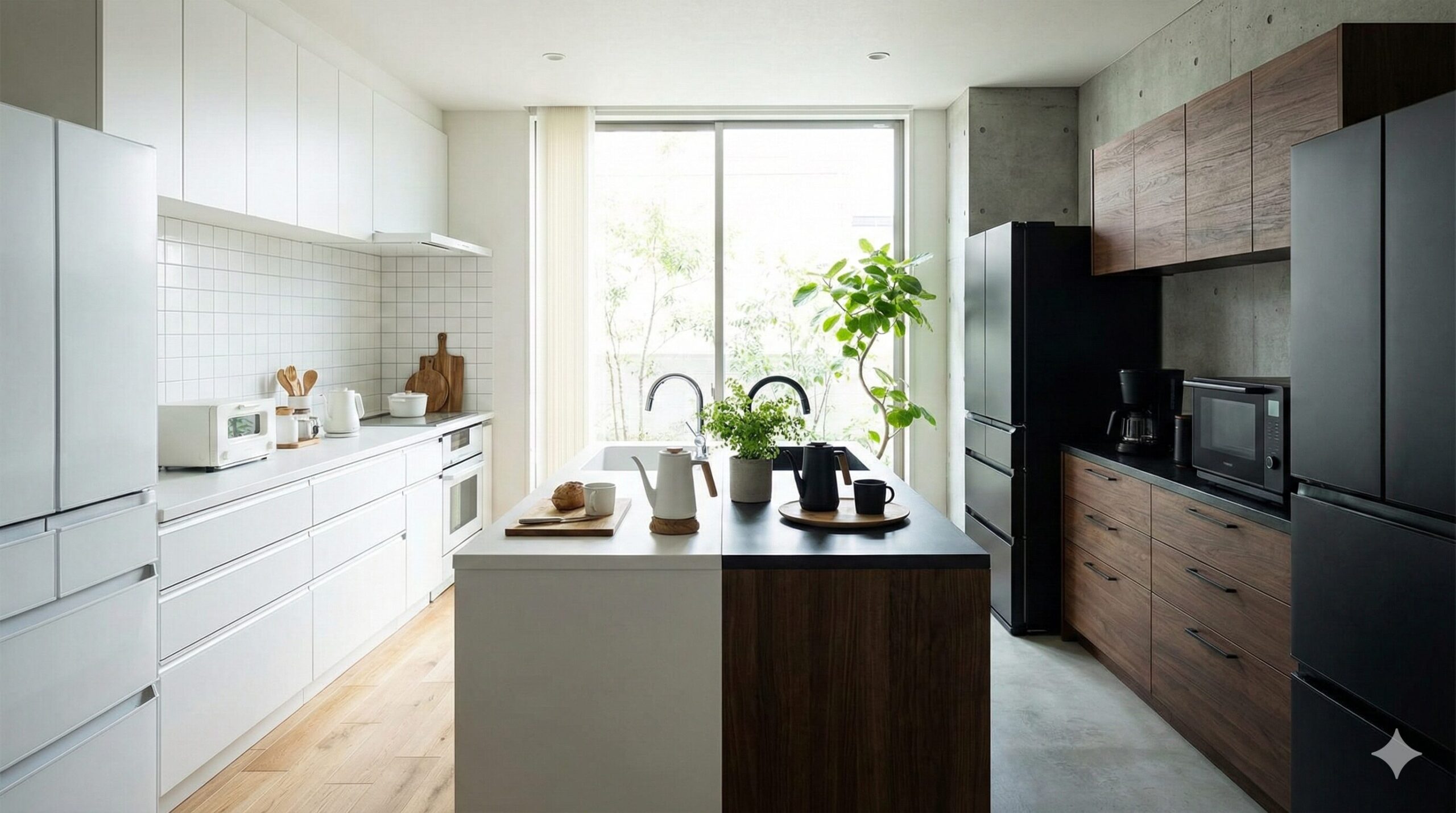 キッチン家電の色がバラバラで後悔！統一感を出す3つのコツ