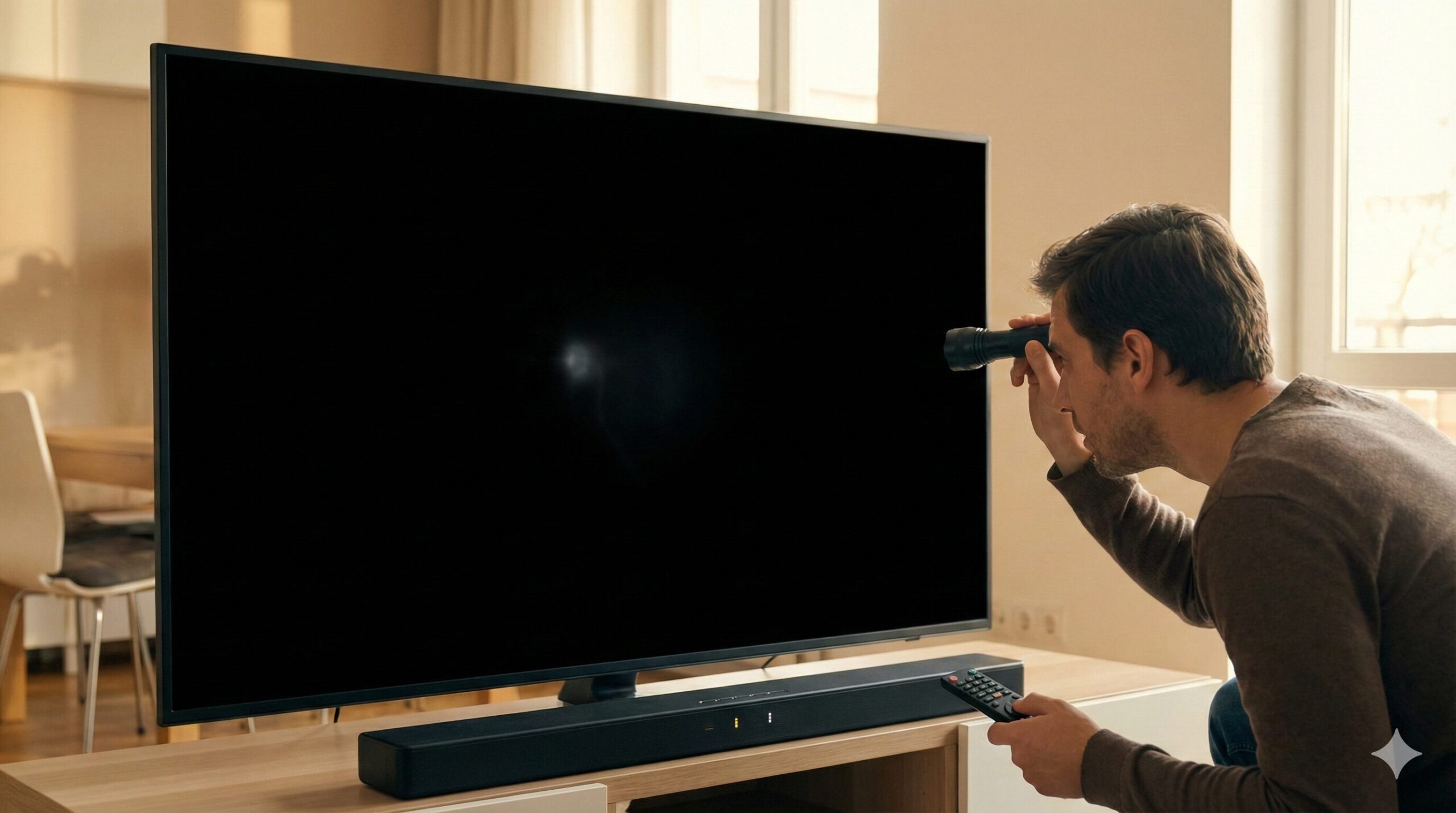 故障？テレビのバックライト切れ！応急処置と修理費用