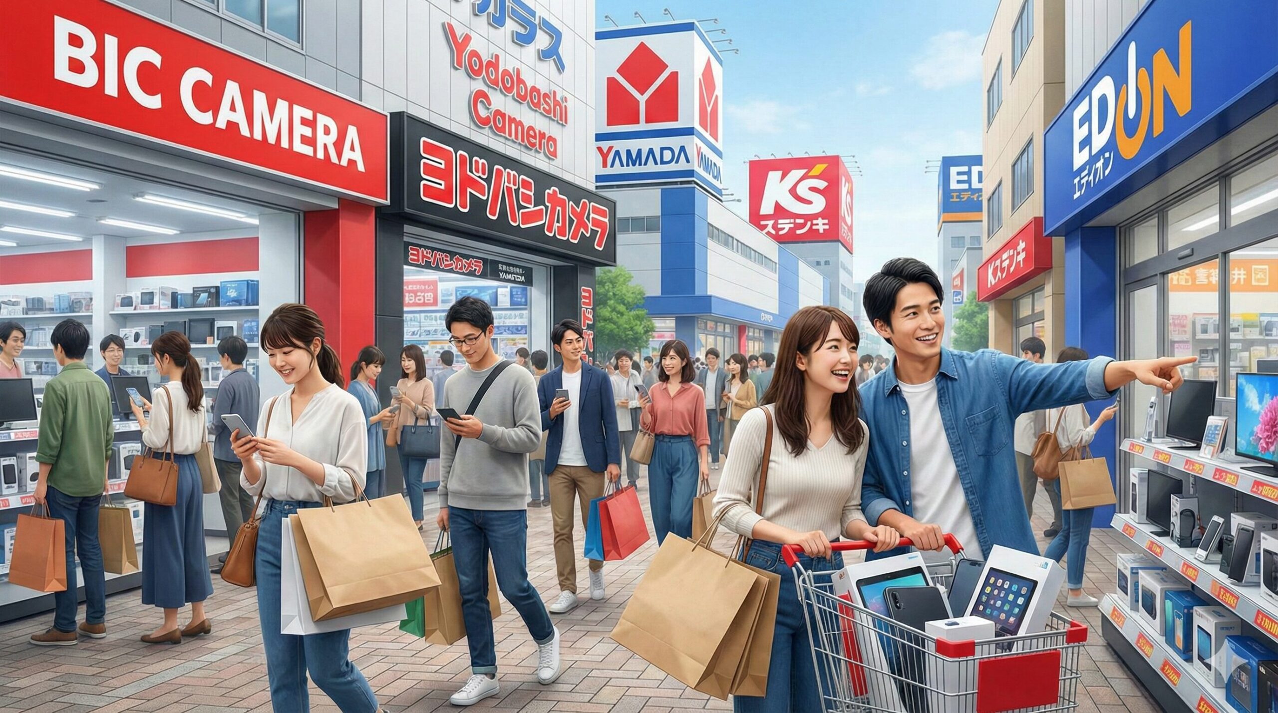 家電量販店はどこが安い？おすすめランキングと安く買う7つの裏技