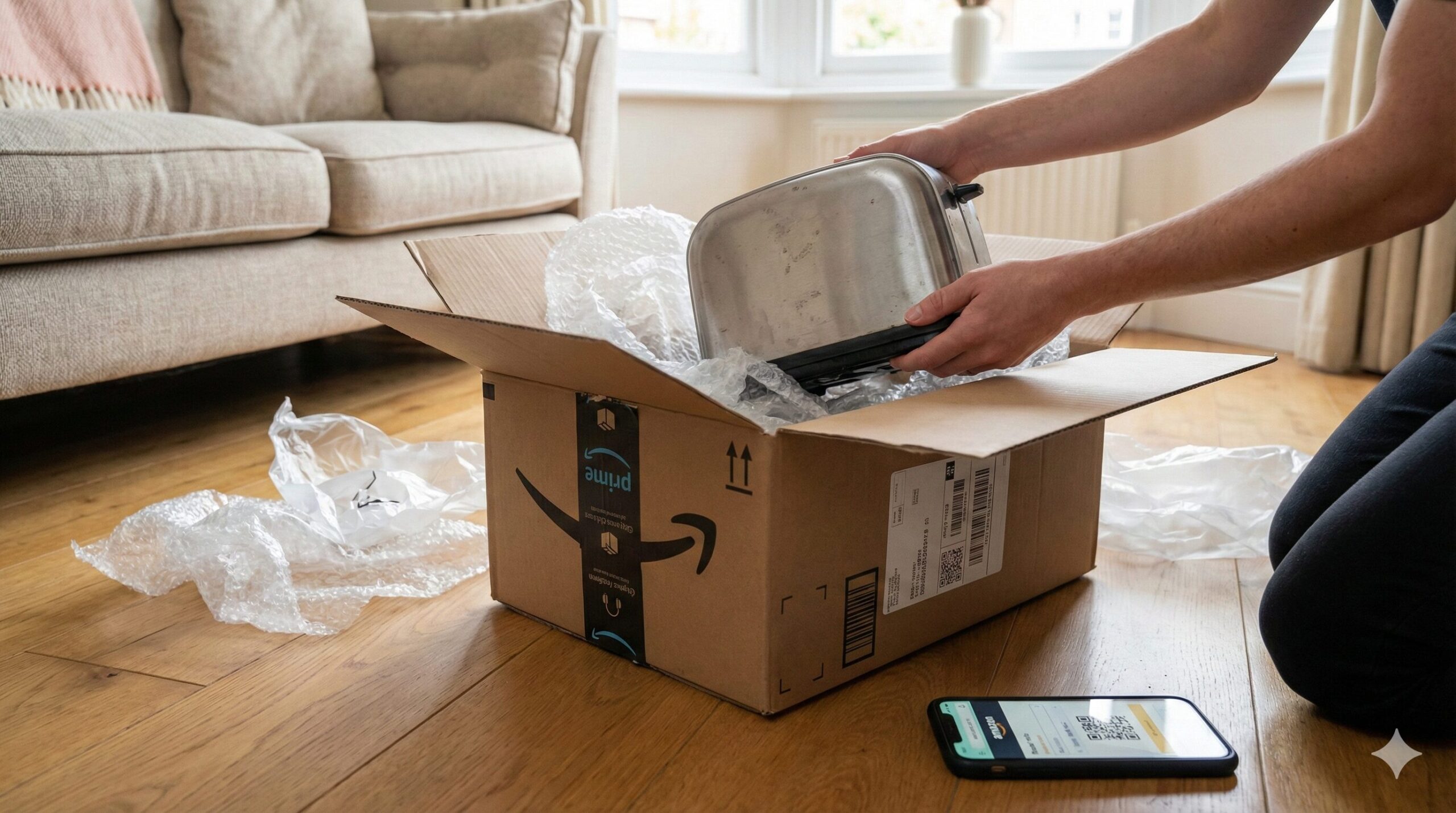 Amazonで買った電化製品や家電の返品方法ガイド！開封済み・箱なし・初期不良の全額返金条件