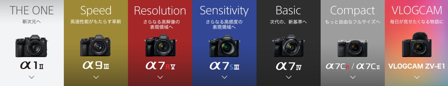 SONY αシリーズ