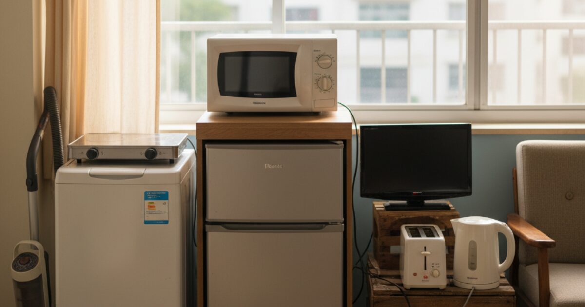 一人暮らしの家電セットはどこがいい？中古の賢い選び方と安く買う5つの方法