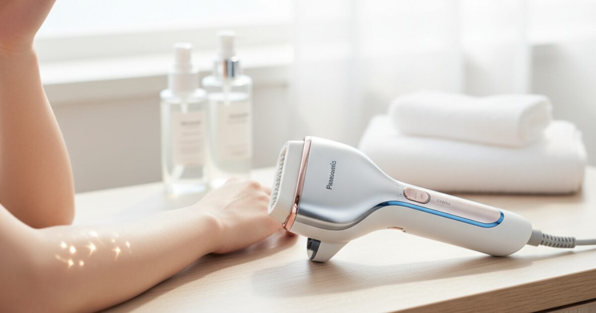 パナソニックの脱毛器の効果を徹底解説！【口コミも紹介】