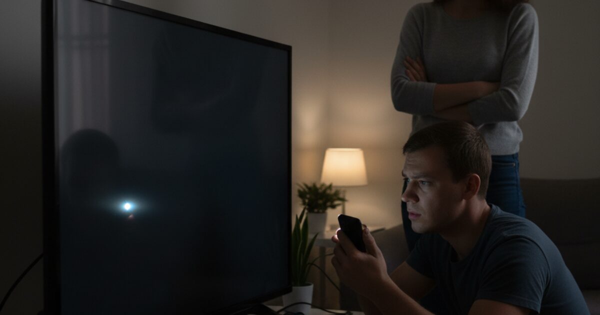 テレビ バックライト切れ 応急処置