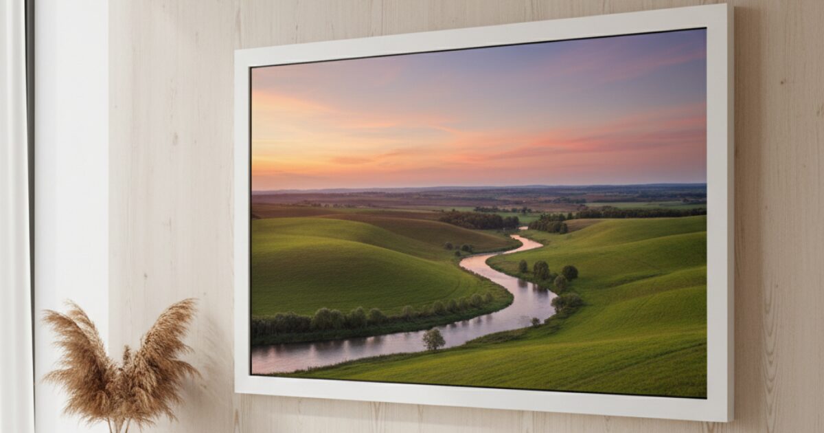 テレビ 白枠にしたい