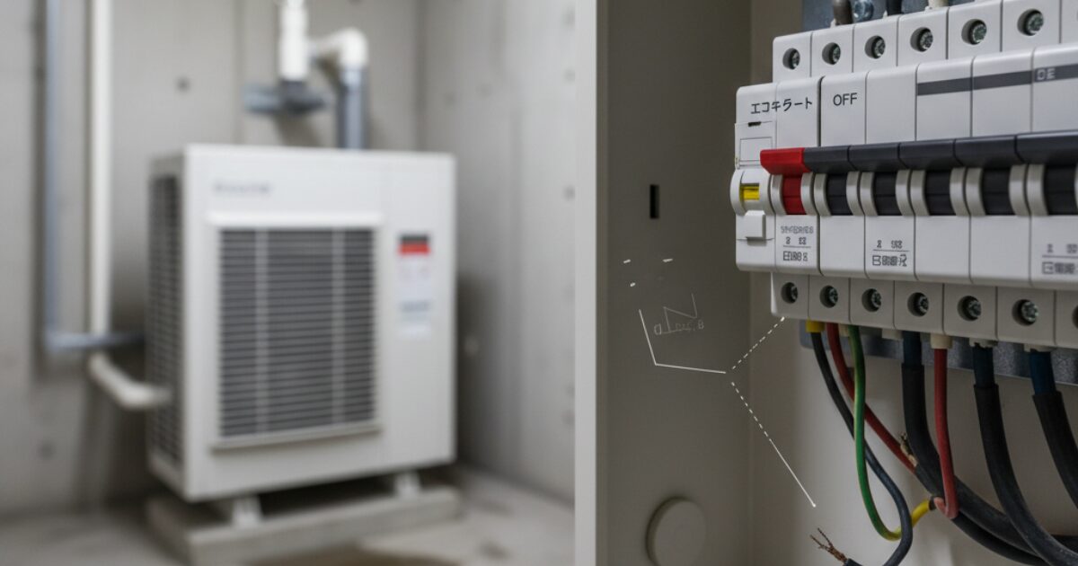 エコキュートの漏電遮断器が落ちる原因と今すぐできる対処法を徹底解説！