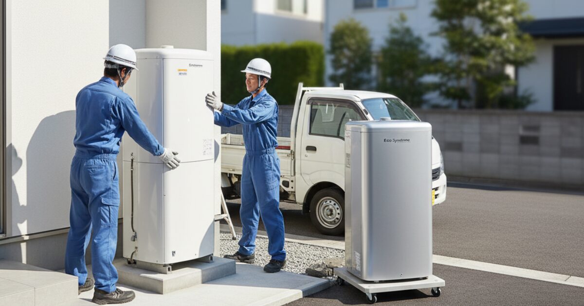 エコキュートの買い替えはどこで頼む？失敗しない依頼先5選を徹底比較！費用を安くするコツも解説