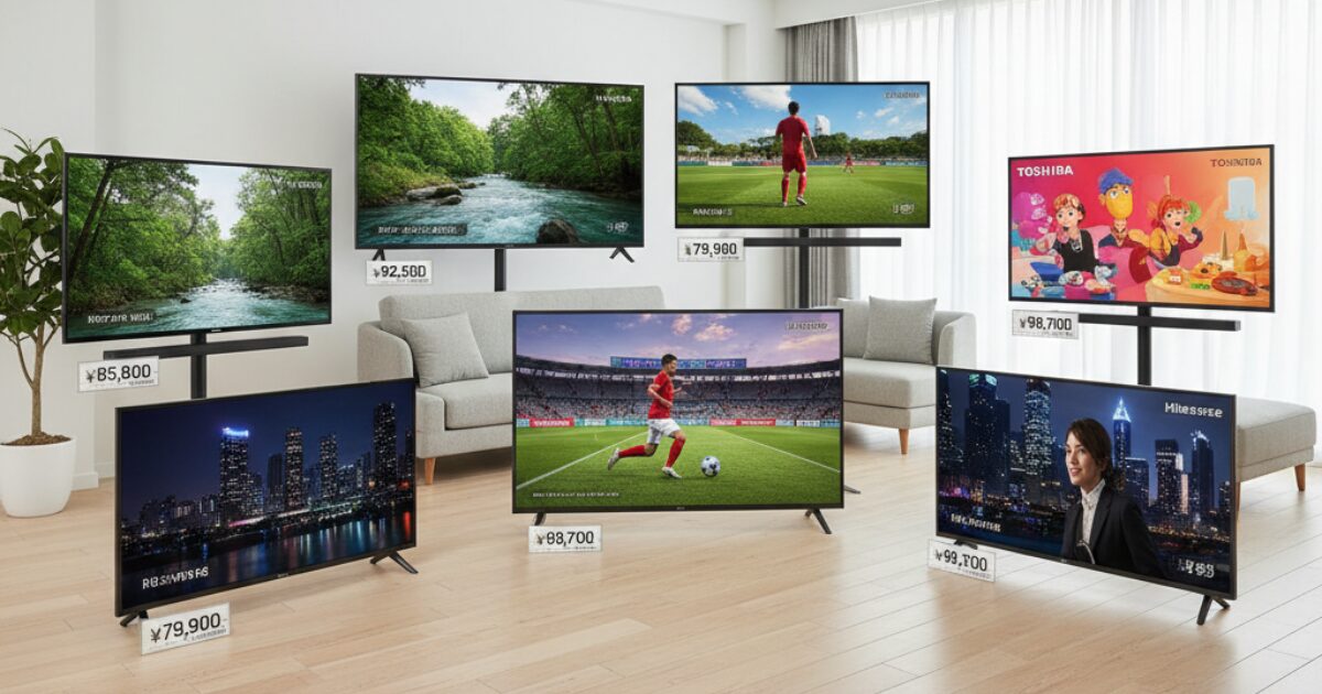 10万円以下で買えるテレビのおすすめ人気ランキング