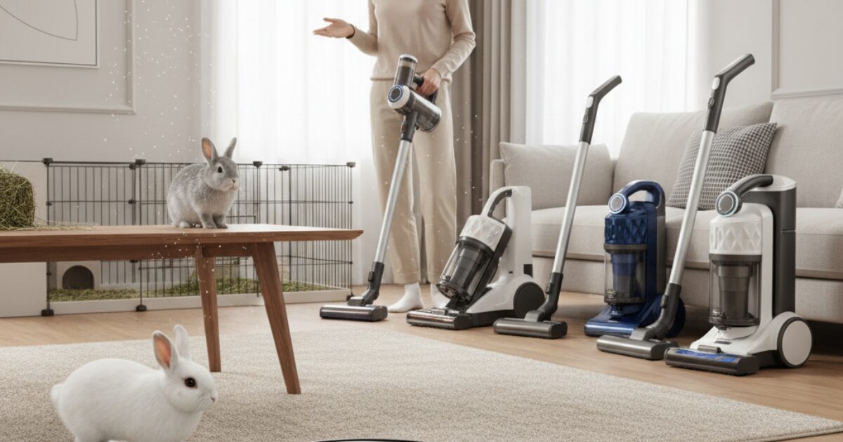 うさぎのいる家庭に最適な掃除機のおすすめ人気ランキング