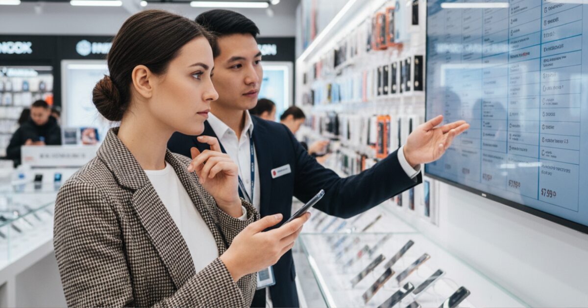家電量販店でスマホを買うとき 気をつけたいことは