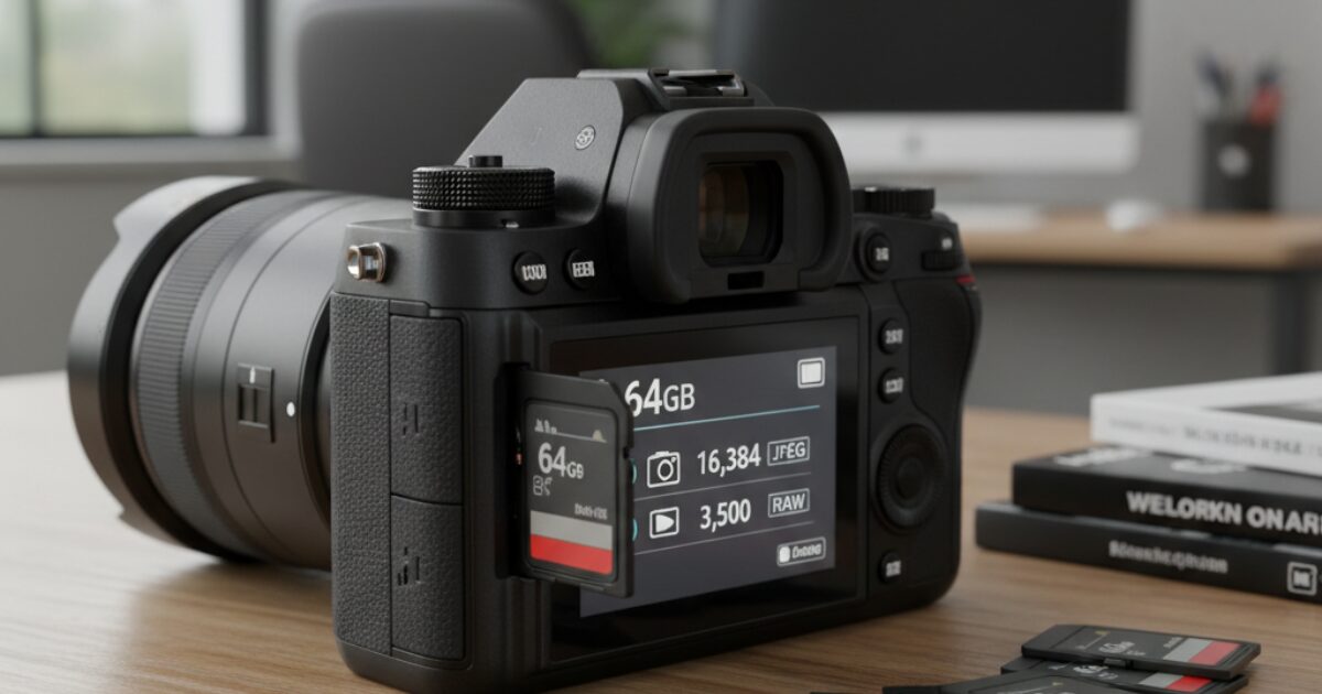 【カメラ】64ギガのSDカードで写真は何枚撮れる？容量の選び方で失敗しない！