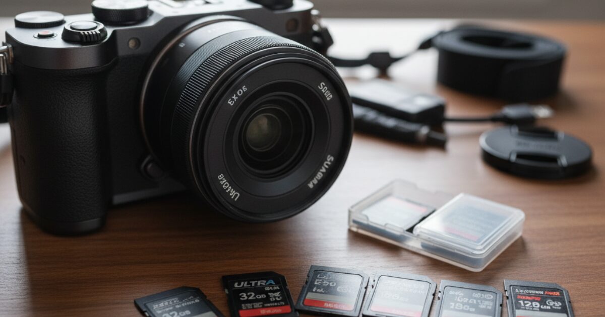 【カメラ】32ギガのSDカードで写真は何枚撮れる？容量別の撮影枚数と失敗しない選び方