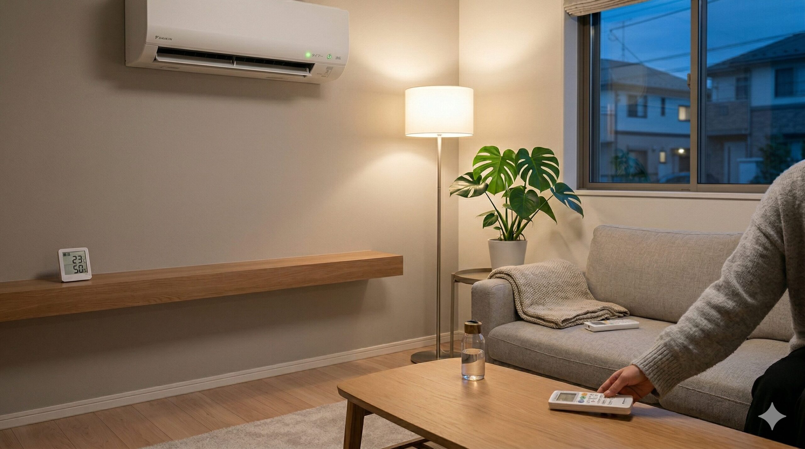 エアコンのタイマー設定は電気代が高くなる？つけっぱなしとの比較と節約術